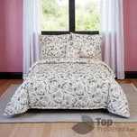 Francouzské 5D bavlněné povlečení 220x200+2x70x90 Třešňový květ