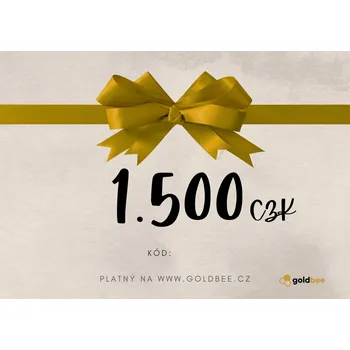 Dárkový potravinový koš GoldBee - Dárkový Poukaz GoldBee 1500 Kč