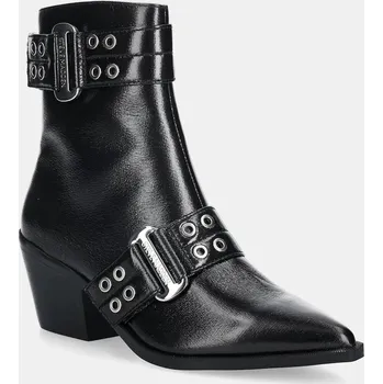 Dámské kozačky Nízké kozačky Steve Madden Splurge dámské, černá barva, na podpatku, 11004772 11004772.0BC 99X, EUR 37