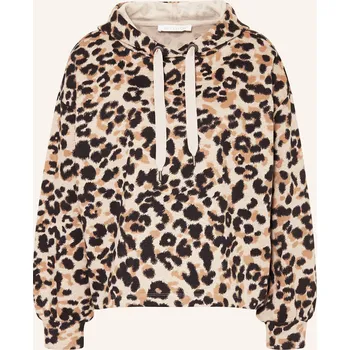 Dámská mikina Betty&Co Dámská Mikina S Kapucí, béžová / koňaková / černá, 40