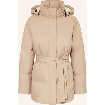 Brgn Dámský Péřový Kabát Nysne S Odnímatelnou Kapucí,...