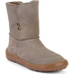 Dětské zimní barefoot boty TEX SUEDE Gray G3160250-3 - 34