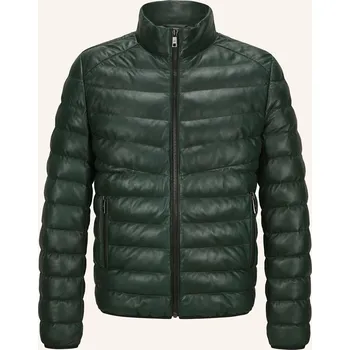 Milestone Pánská Kožená Bunda Mshendrik S Izolací Dupont™...