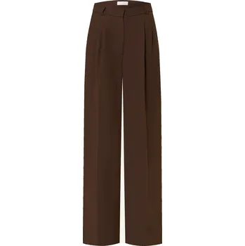 Dámské kalhoty Rich & Royal Dámské Marlene Kalhoty, tmavě hnědá, 36