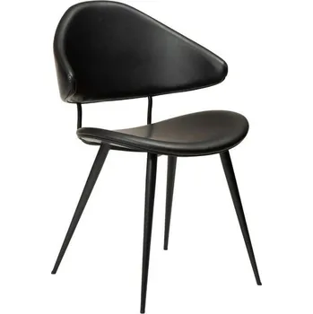 Jídelní židle Moderní jídelní židle DAN-FORM NAPOLEON imitace kůže černá