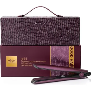 Žehlička na vlasy ghd Vlasovy-styling Zehlicky-vlasughd Cherry Chic gold® Styler - limitovaná edice 1x Gold v elegantní třešňové barvě + luxusní pouzdro 1 Stk. (4&nbsp;617,00 Kč / 1 ks.)