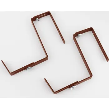 Květináč loftyourdesign Držáky na truhlíky BONITO Teracotta