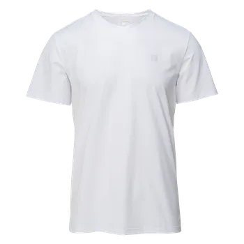 Pánské Tričko s krátkým rukávem FITANU FARN VNECK M000280525 – Bílá XL