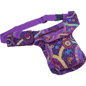 Ledvinka Ledvinka s potiskem a výšivkou Evren Purple, Sittar.cz