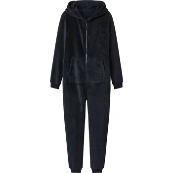 Dívčí oblečení esmara® Dětský plyšový overal (navy modrá, 146/152)