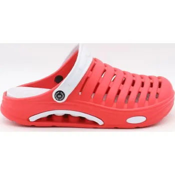 Pánské žabky SAMLUX® Pánské clogsy 6008m red Barva: Red, Velikost: 40