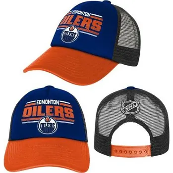 Kšiltovka Outerstuff Dětská kšiltovka Edmonton Oilers NHL Essentials Snapback Trucker