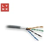 LYNX FTP kabel, Cat5e, LSZH, 0,5mm, celoměděný, vnitřní, šedý, box 305m