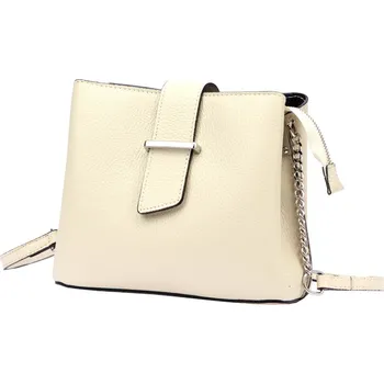 Kabelka Kožená kabelka Luka béžová KZ2251687