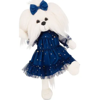 plyšák Mimi s kostřičkou v šatech jako večerní obloha - maltézská slečna od firmy ORANGE TOYS (Lucky Mimi Sky Full of Stars)