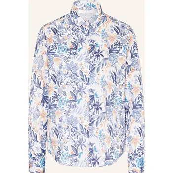 Dámská halenka Eterna Dámská Košilová Halenka, bílá / tmavě modrá / tmavě...