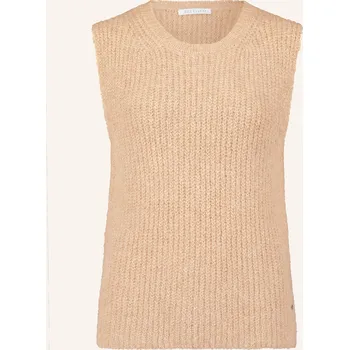 Dámský svetr Betty&Co Dámská Pletená Vesta, velbloudí, 36