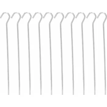 Kotevní kolíky s háčkem 13 cm, sada 10ks SPRINGOS PT023