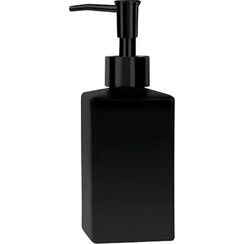 Dávkovač mýdla Spirella dávkovač mýdla QUADRO-MATT, matně černý, keramika, 300 ml