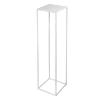 Stojan na květiny loftyourdesign Květinový stojan Evron L Barva: Bílá