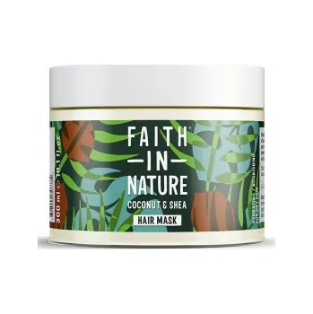 Šampon Vlasová maska kokos a bambucké máslo 300ml Faith in Nature