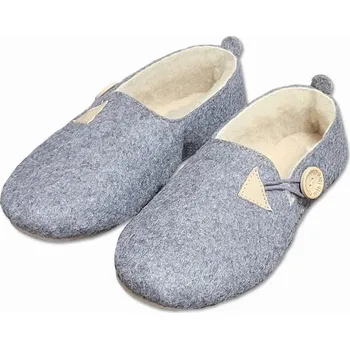 Dámské válenky Ovčí věci Dámské filcové mokasínky s ovčí vlnou Velikost: 42