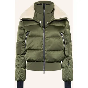 Toni Sailer Dámská Péřová Lyžařská Bunda Sasha, tmavě zelená, 38