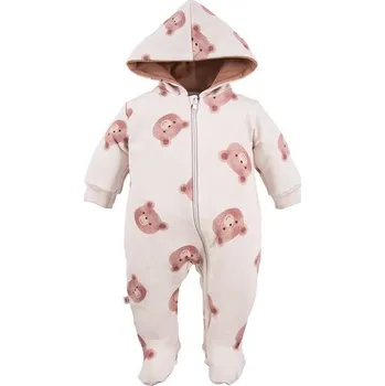 Kojenecká kombinéza Eevi Kojenecká kombinéza overal Cars&Bears BÉŽOVÁ - 62