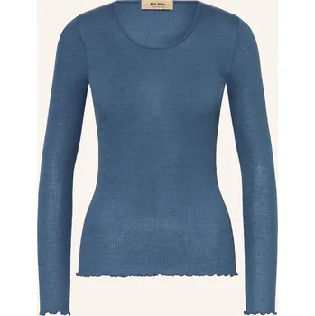 Mos Mosh Dámské Tričko S Dlouhým Rukávem Mmelaine, modrá, 36
