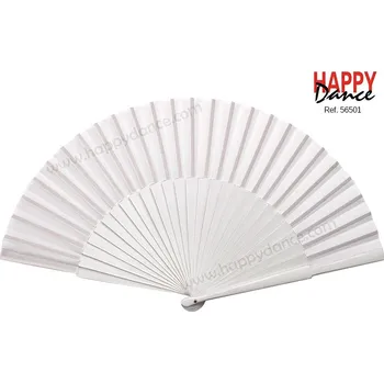 Kastaněta Happy Dance,Vějíř 56501, bílá 27cm