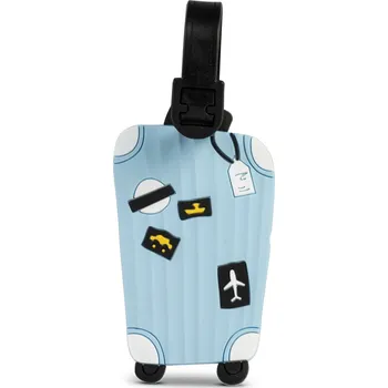 Příslušenství k zavazadlu Worldpack Wordpack Visačka 2 KS kufr - Modrá