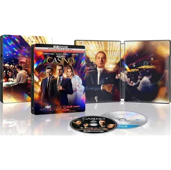 Blu-ray film Casino - 4K Ultra HD Blu-ray + Blu-ray Steelbook (bez CZ)
