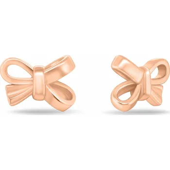 Náušnice Brilio Silver Pozlacené náušnice Mašličky EA1206R + 2 měsíce na vrácení zboží