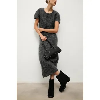 Dámské kozačky Semišové boty Answear.LAB 844001 černá 99X, EUR 41