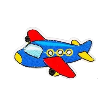 Nášivka Nažehlovací nášivka - letadlo (5,7 x 3,6 cm)