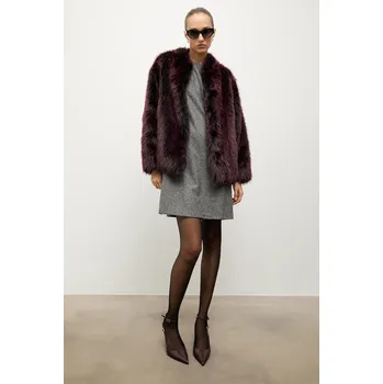 Dámské lodičky Kožené lodičky Answear.LAB vínová barva V2178-21-3 83X, EUR 36