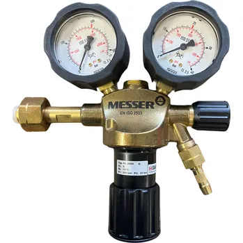 Ventil Spectron Messer Redukční ventil Constant Messer Hořlavý plyn 200/20 Bar