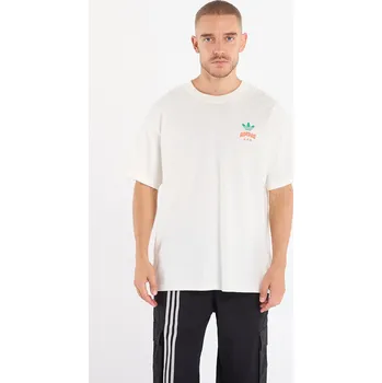 Pánské tričko Tričko adidas Jalapeno Graphic T-Shirt Off White S