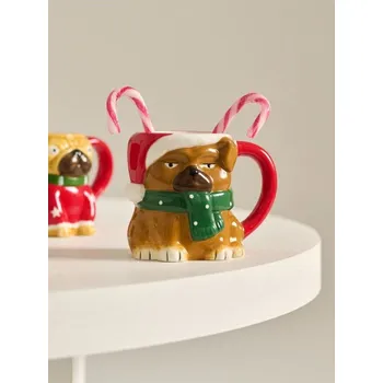 Sinsay - Hrnek s vánočním motivem - vícebarevná - 790GQ-MLC - 790GQ-MLC-ONE