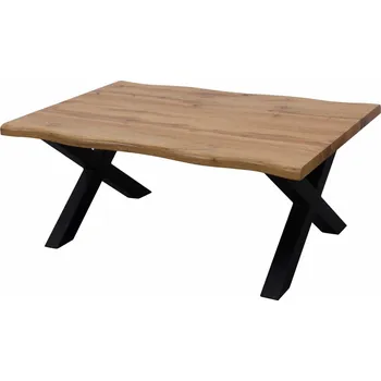 Konferenční stolek Konferenční stolek v zaobleném tvaru Mikkel, divoký dub