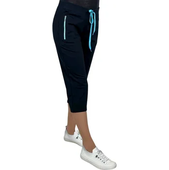 N-feel Dámské černé 3/4 tepláky MAGDA Barva: Černá, Velikost: L