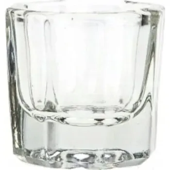 Sklenice Skleněný kalíšek/miska na hennu, akryl, liquid