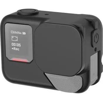 Sportovní kamera Silikonový návlek na celou Insta360 ACE PRO 2 včetně krytky na čočku - černé