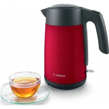 Rychlovarná konvice Rychlovarná konvice Bosch TWK7L464 2400 W, 1,7 l, červená
