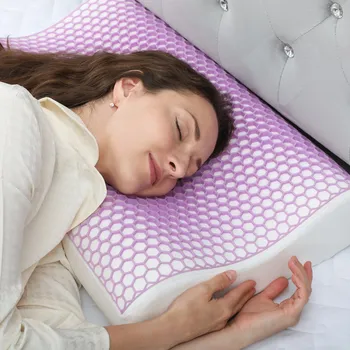 Polštář Polštář z paměťové pěny | fialový