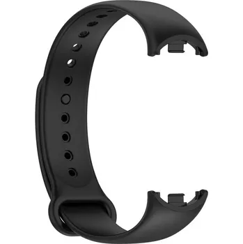 Xiaomi Základní silikonový náhradní náramek pro Xiaomi Smart Band 8, 9 a 10 Černá