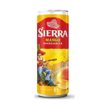 Míchaný nápoj Sierra Tequila Margarita Mango RTD 0,25 L 6%