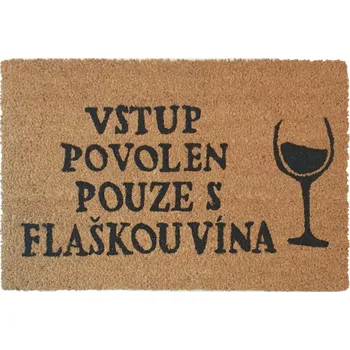 Rohožka Spoltex kusová rohožka Vstup povolen.. rozměr 40 x 60 cm
