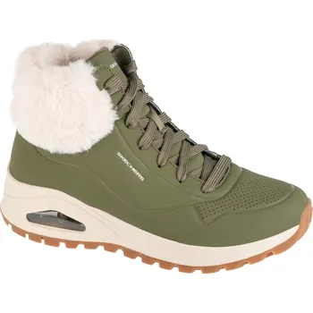 Dívčí tenisky Dámská zimní obuv Skechers Uno Rugged - Fall Air 167274-OLV Velikost: 36