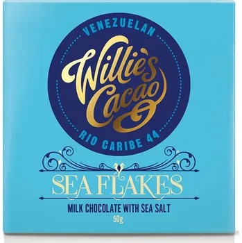 Čokoláda Willie’s Cacao Sea Flakes